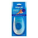 Calcanheira Palmilha Ortopédica Silicone Gel Protetor de Calcanhar Conforto Tenys Pé 1 Par