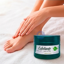 Esfoliante Para Os Pés Creme Profissional 300g Hidrata & Amacia