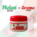 Kit Hidratante para Pés + Meia de Silicone
