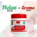 Kit Hidratante para Pés + Meia de Silicone