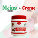 Kit Hidratante para Pés + Meia de Silicone