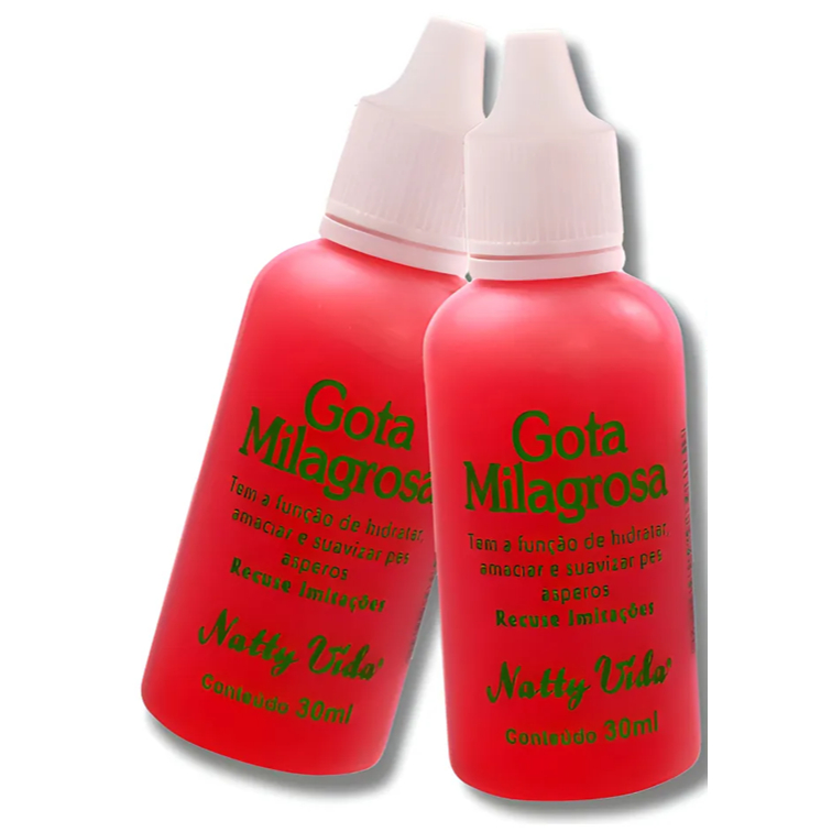 02 Unidade Gota Milagrosa Natty Vida 30ml