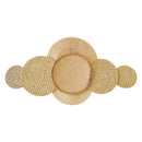 Decoração Parede Boho Composição Cestos de Palha