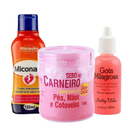 Kit Anti Rachadura nos Pés: 2 Gota Milagrosa + Sebo de Carneiro