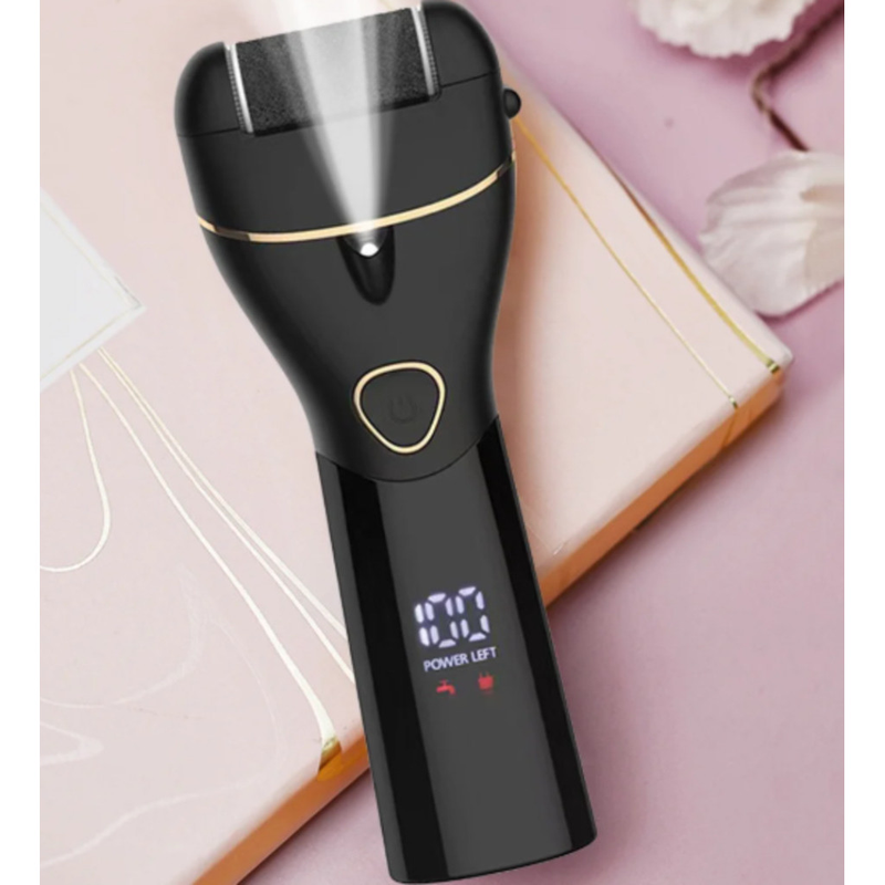 NOVO Lixador De Pé Elétrico Removedor Esfoliador Elétrico Para Pés Lixa Elimina Calos 3 em 1 Profissional Premium USB
